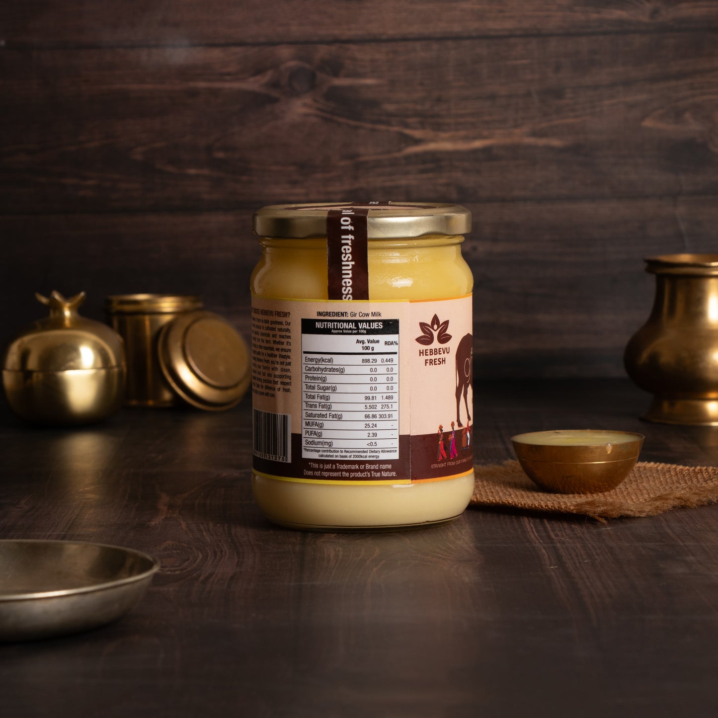 A2 Desi Gir Cow Ghee - 500 GM
