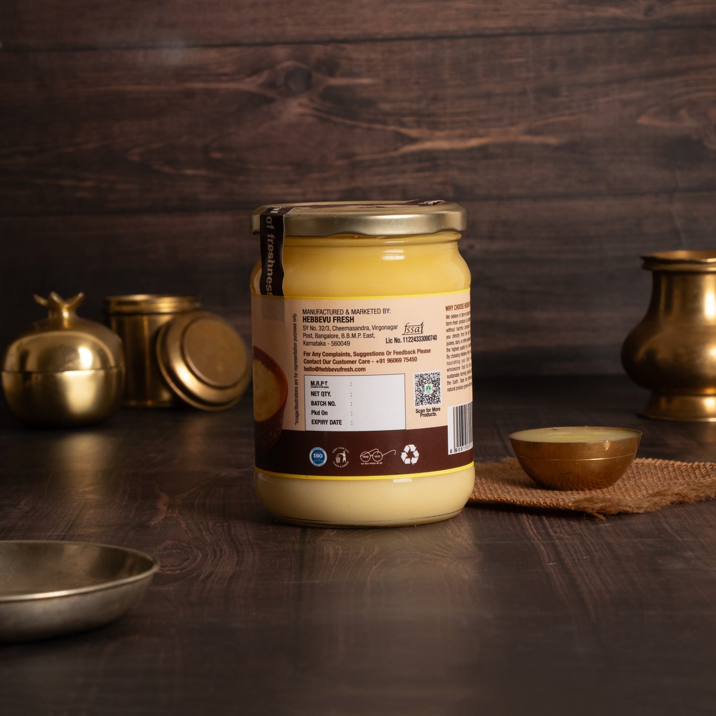 A2 Desi Gir Cow Ghee - 500 GM