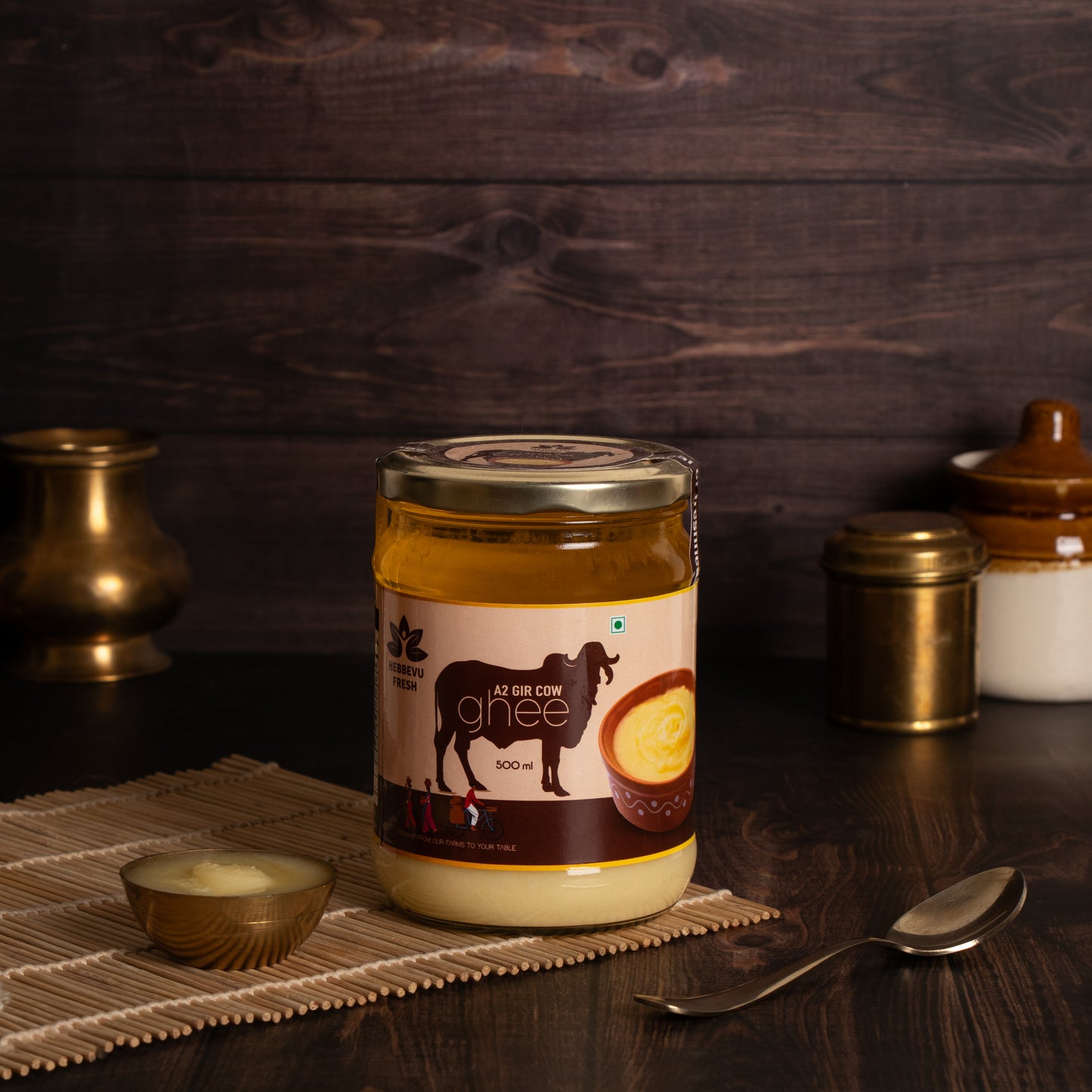 A2 Desi Gir Cow Ghee - 500 GM