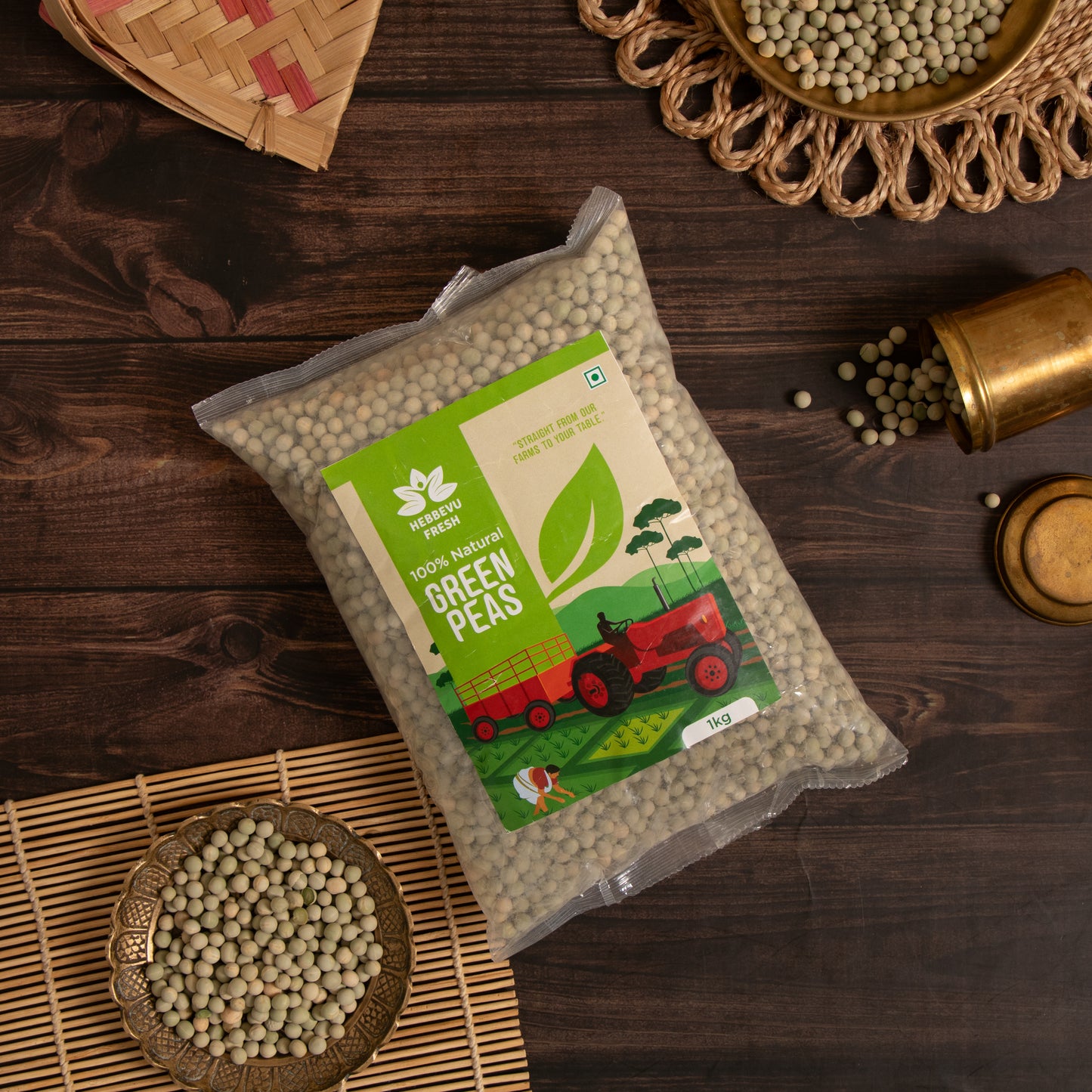 Hebbevu Green Peas Fine