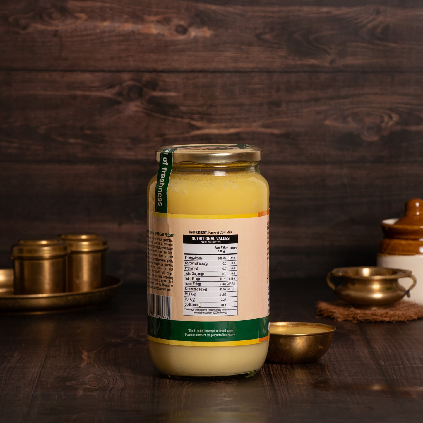 A2 Kankrej Cow Ghee - 1 KG