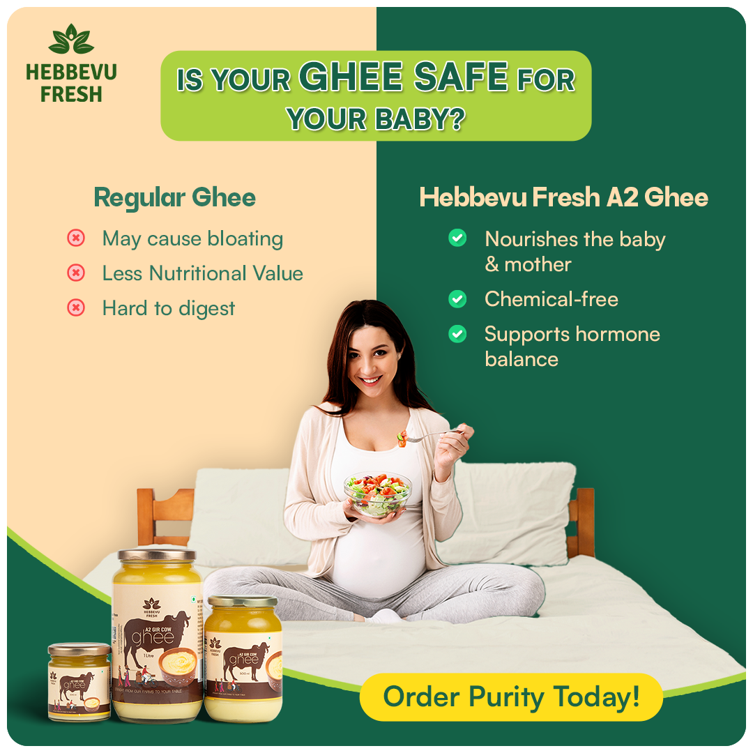 A2 Desi Gir Cow Ghee | Best Suitable For Pregnancy