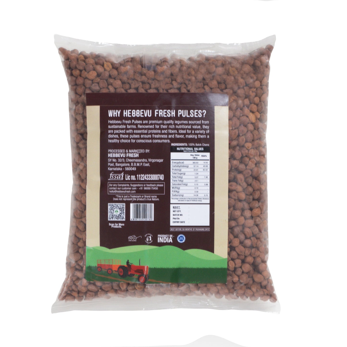 Hebbevu Black Chana Fine