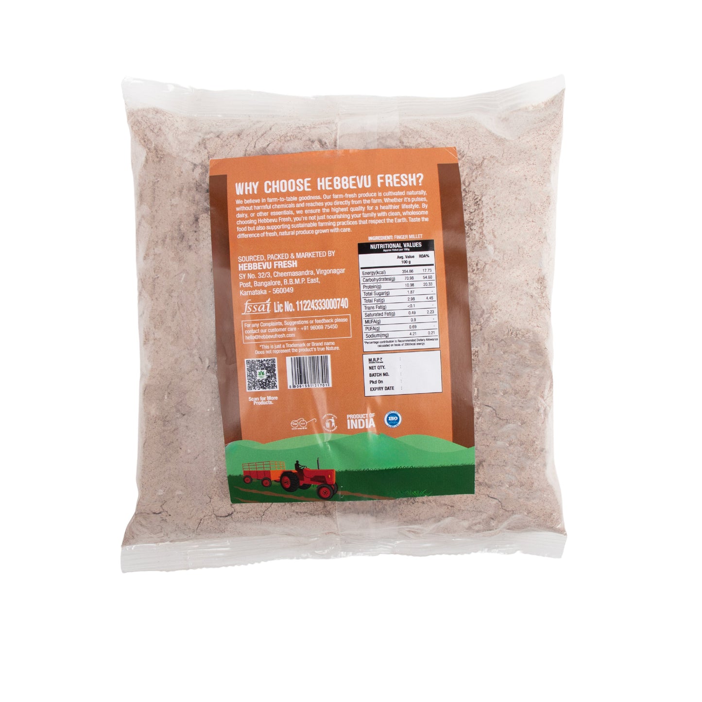Hebbevu Ragi Flour