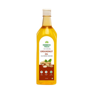 Wood Pressed Groundnut Oil