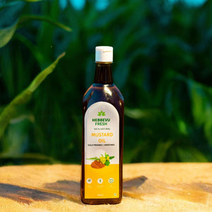 Wood pressed Mustard Oil