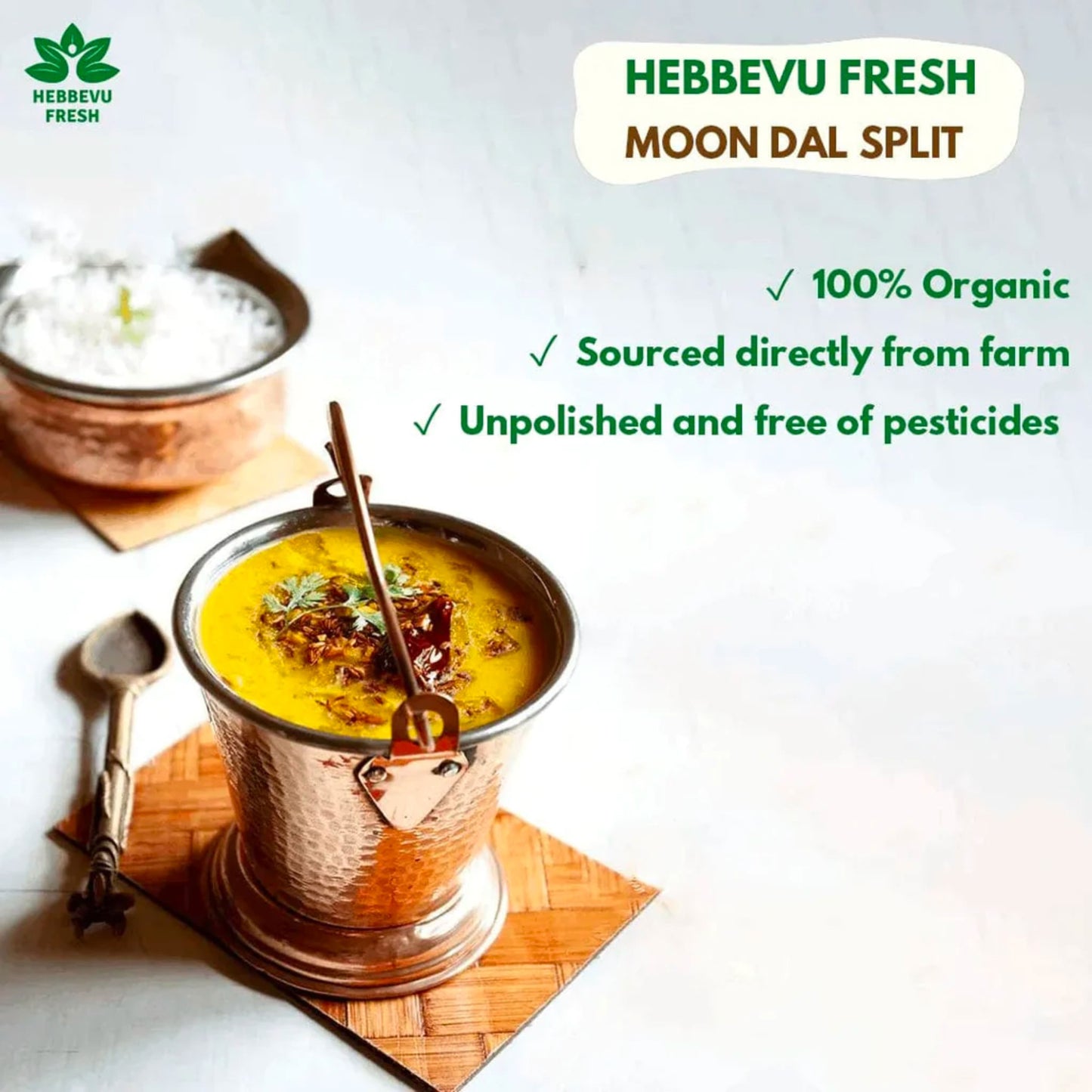 Organic Moong Dal Split
