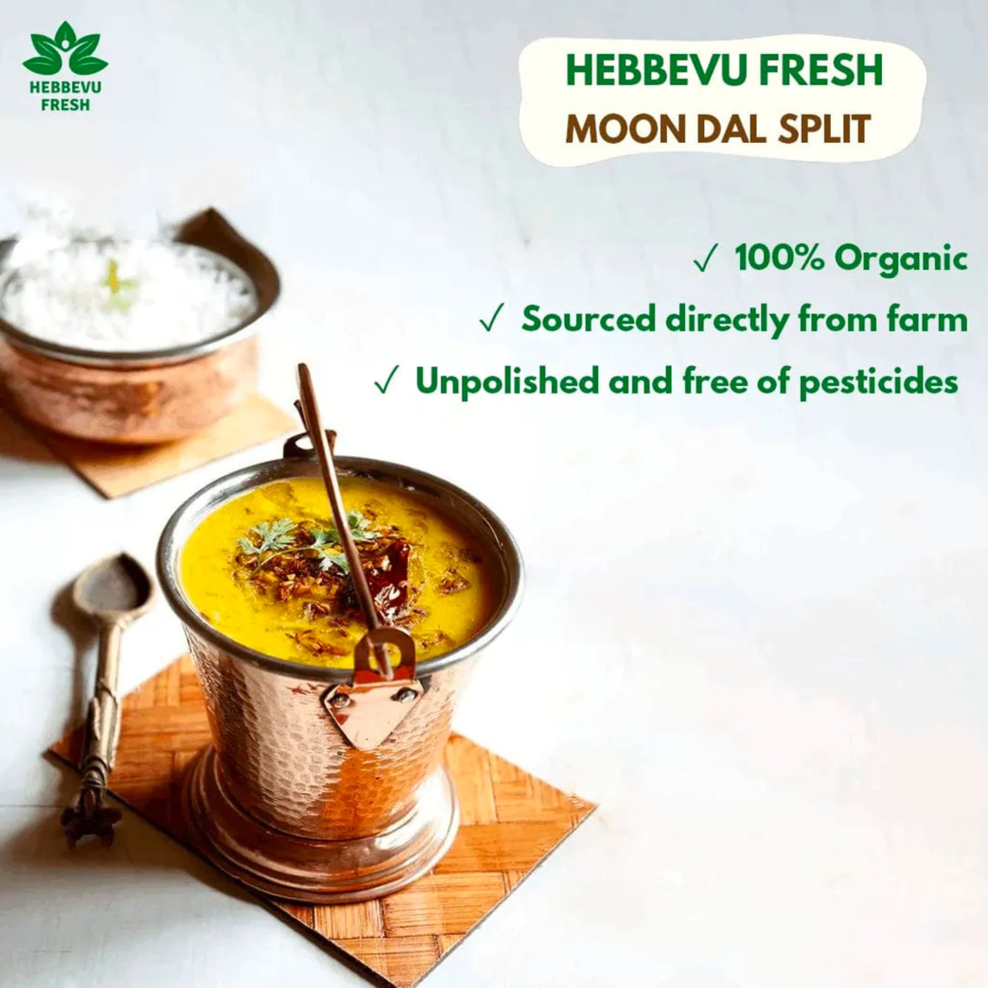 Organic Moong Dal Split