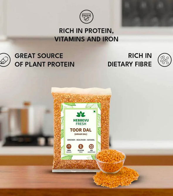 Organic Tur (Arhar) Dal