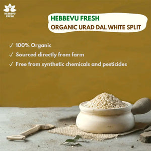 Organic Urad Dal White Split