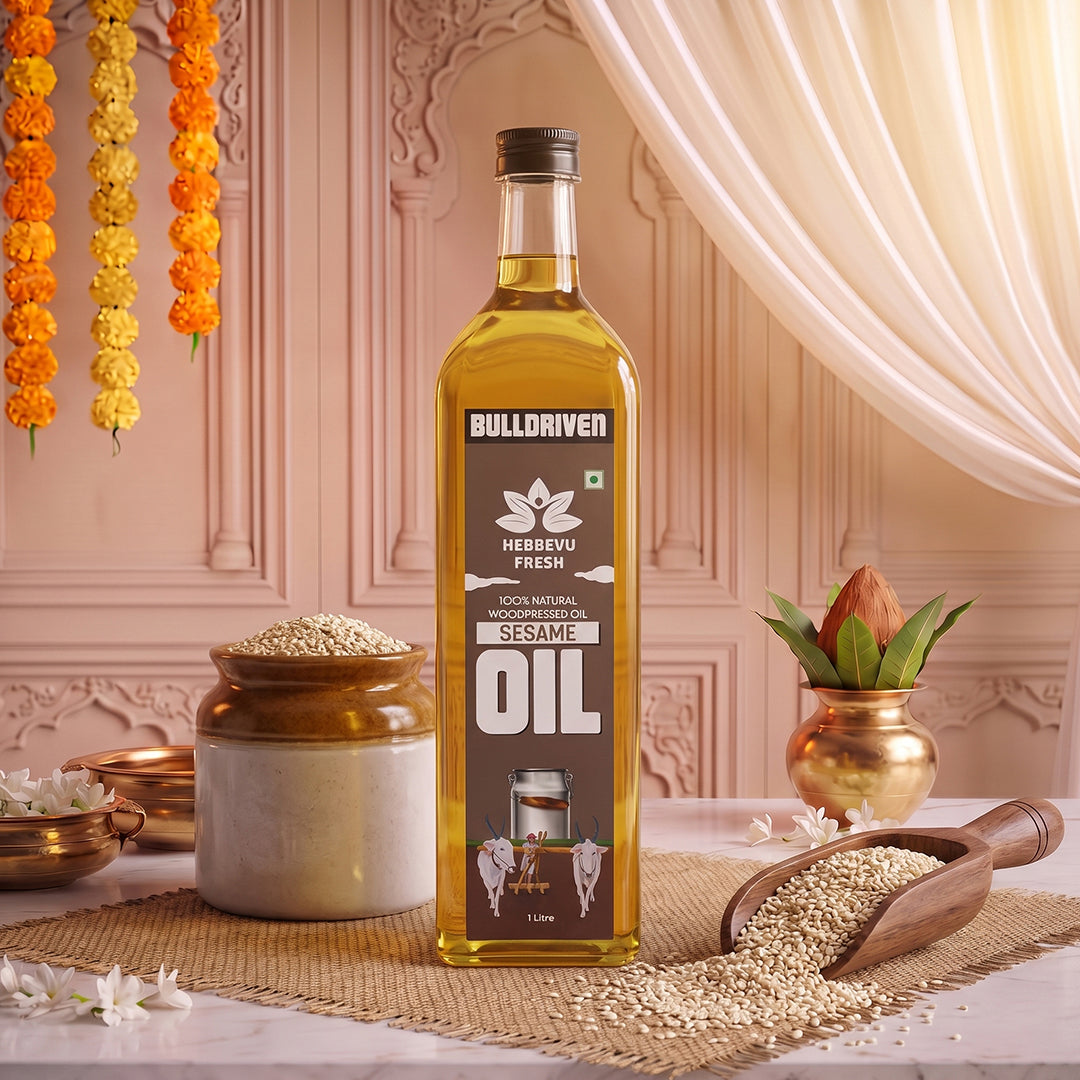 Bull Driven Sesame Oil