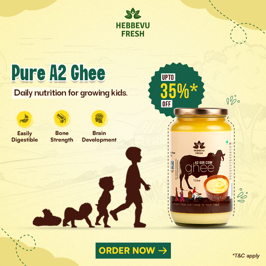 A2 Desi Gir Cow Ghee | Good For Child Growth