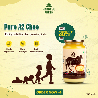 A2 Desi Gir Cow Ghee | Good For Child Growth