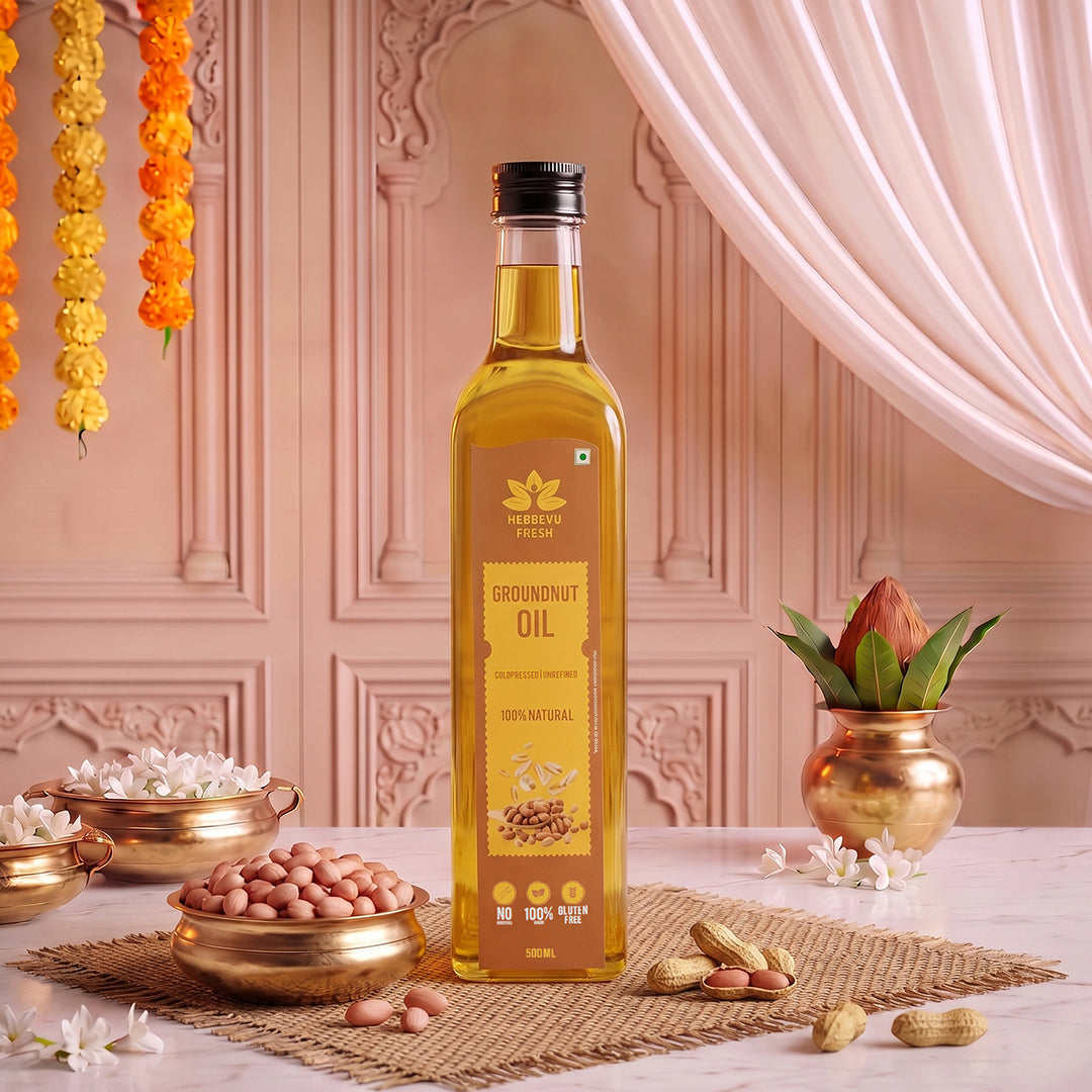 Cold Pressed Groundnut Oil