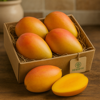 Benisha Mango – 1.5kg Box (A-Grade Organic, Naturally Ripened)