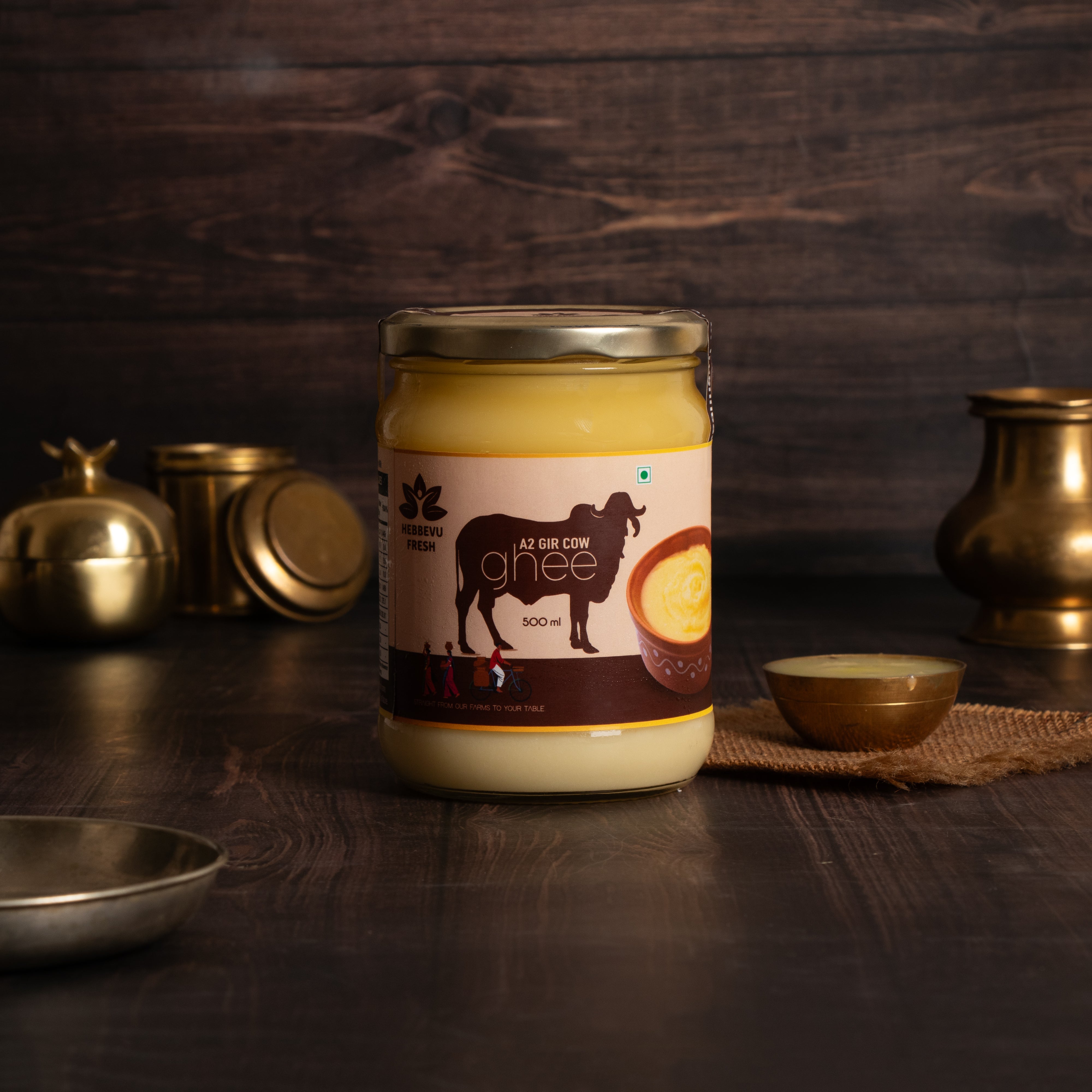 A2 Desi Gir Cow Ghee - 500 GM