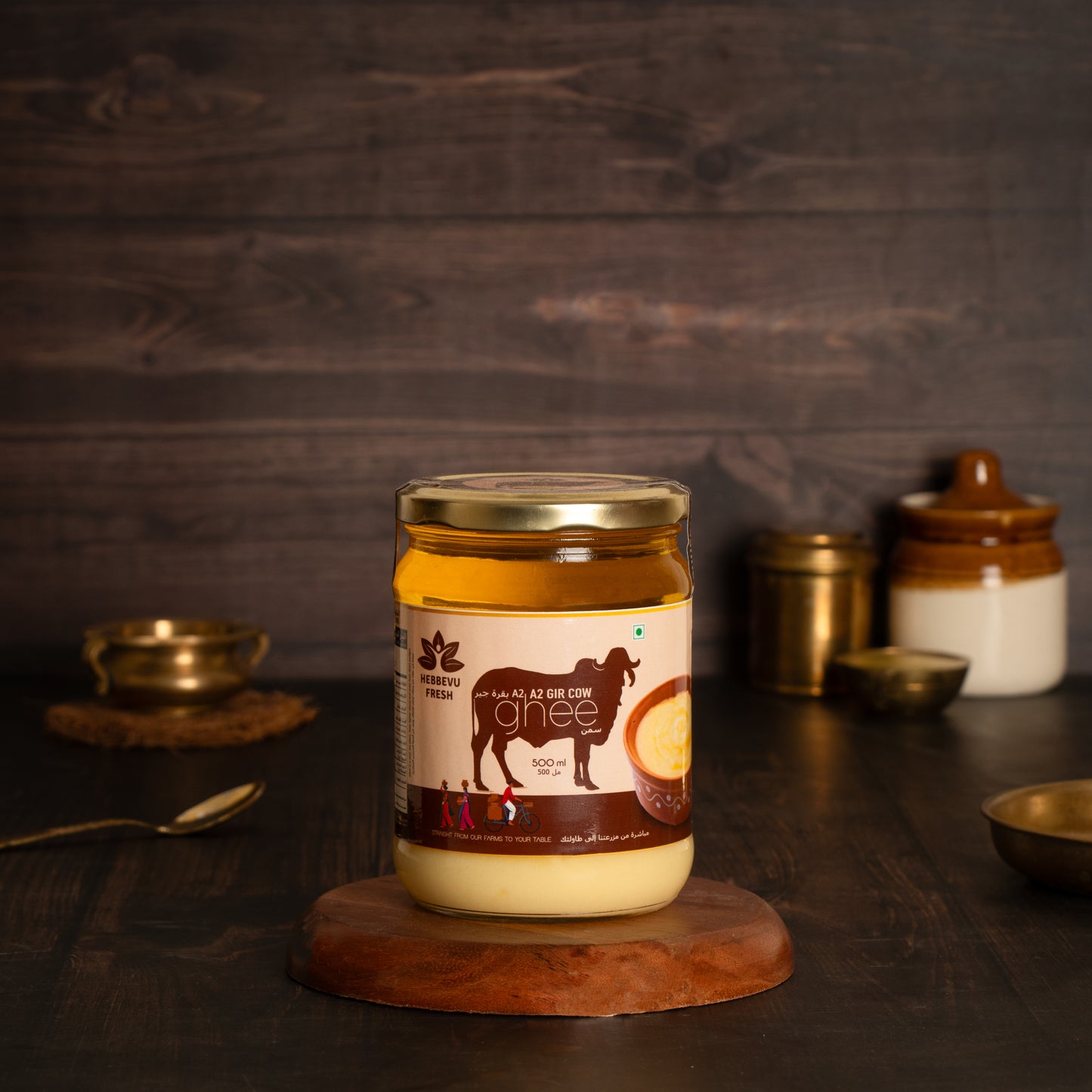 A2 Desi Gir Cow Ghee - 1 KG