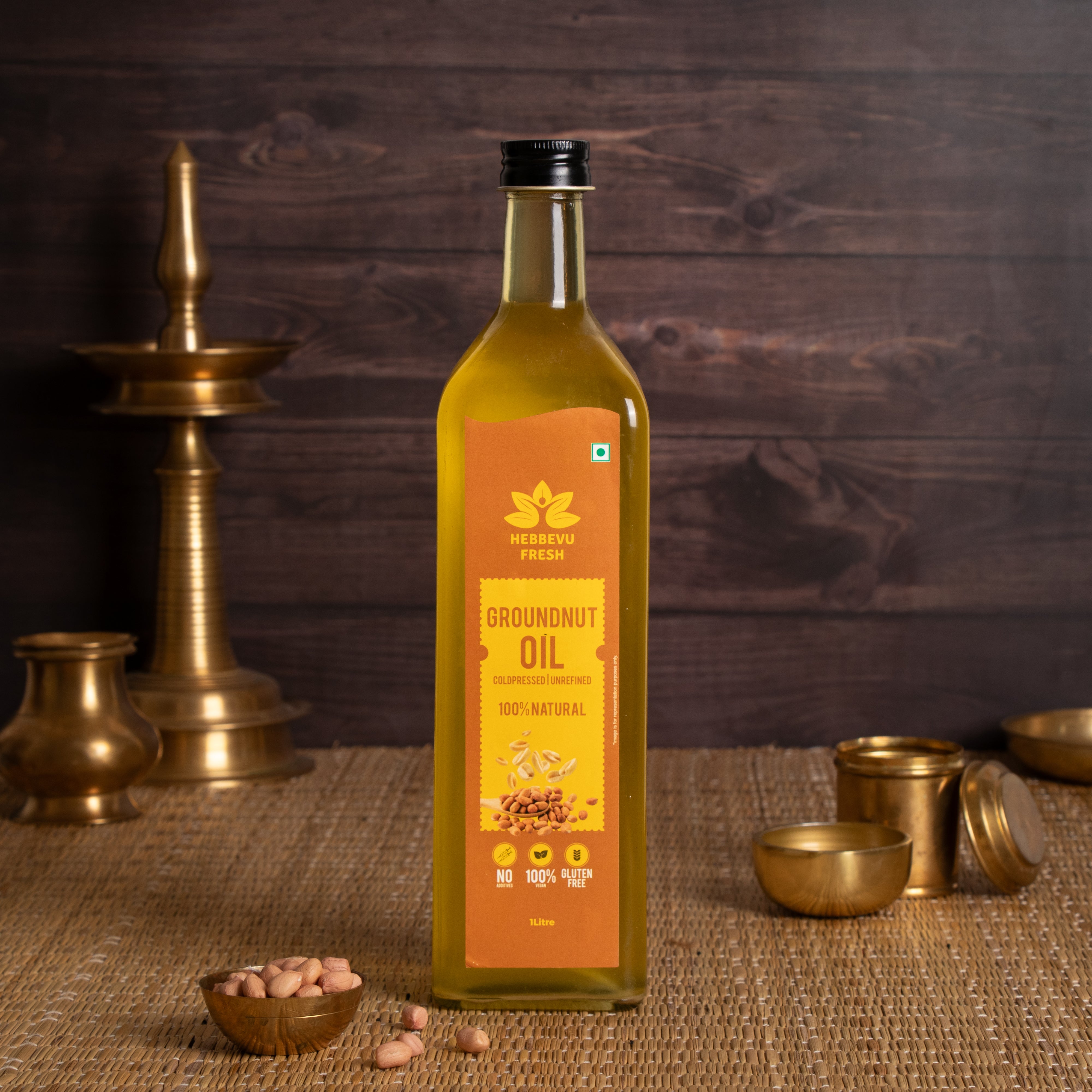 Cold Pressed Groundnut Oil