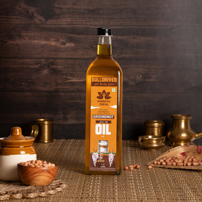 Bull Driven Ground Nut Oil