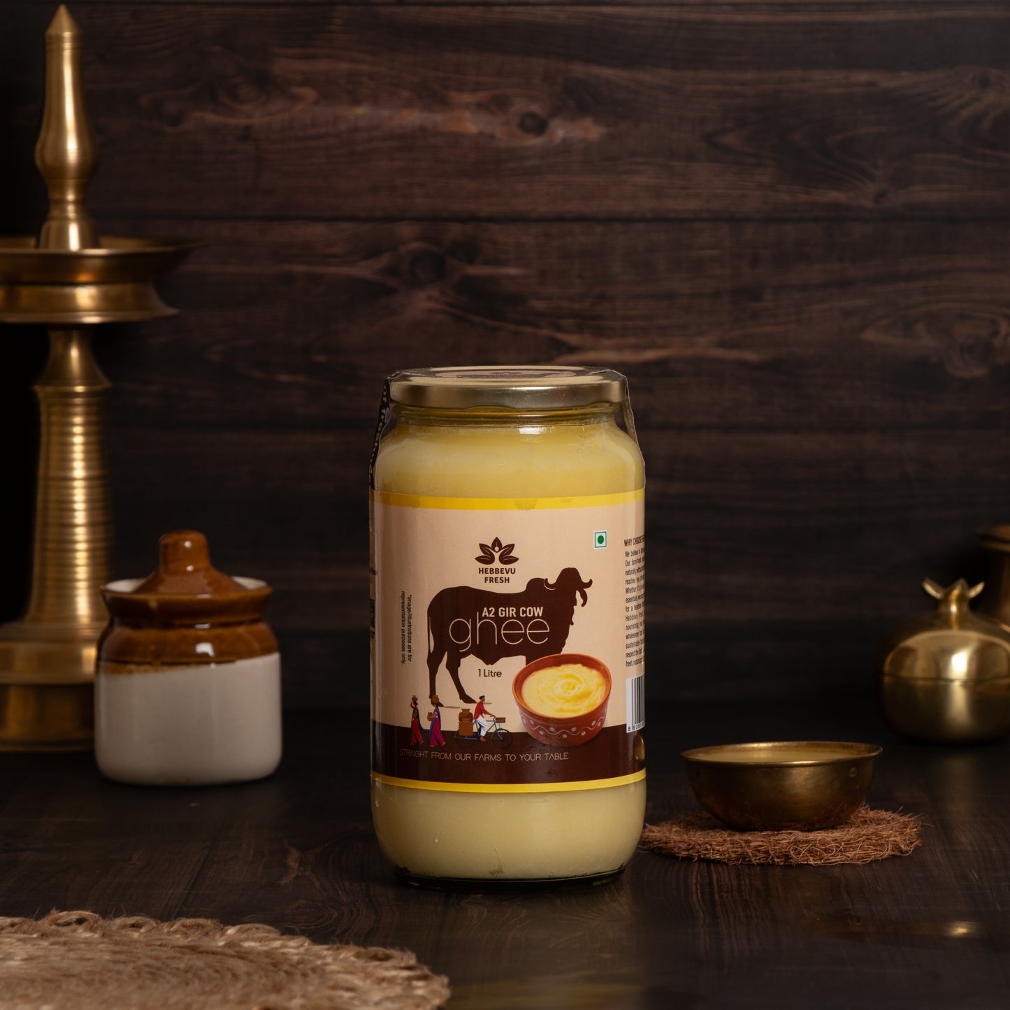 A2 Desi Gir Cow Ghee - 1 KG