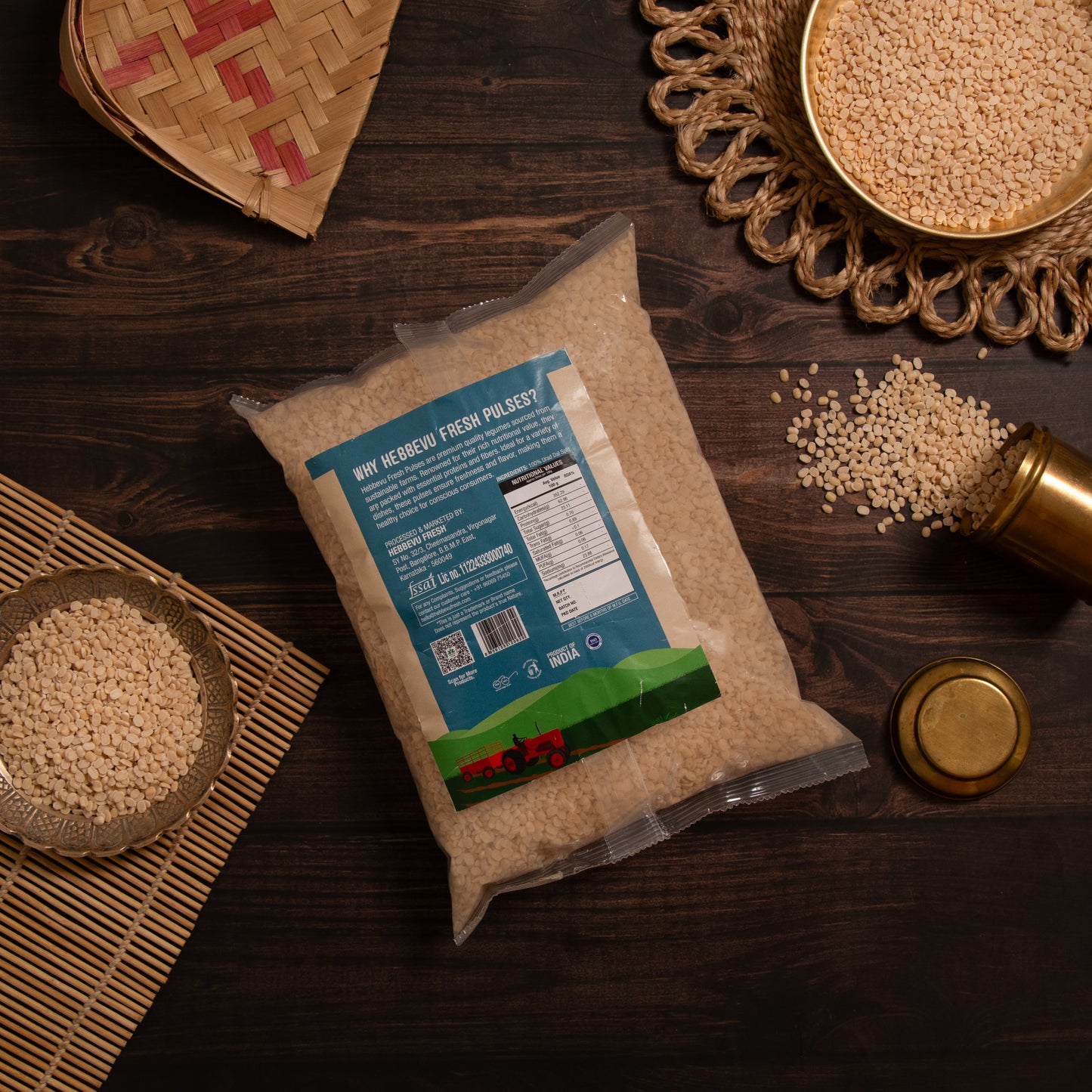 Urad Dal White Split