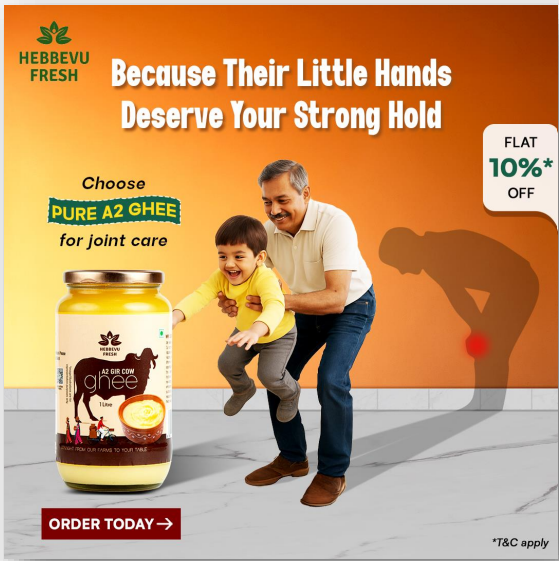 A2 Desi Gir Cow Ghee | Good For Joint Pain
